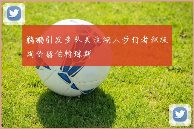 鹈鹕引发多队关注湖人步行者积极询价赫伯特琼斯