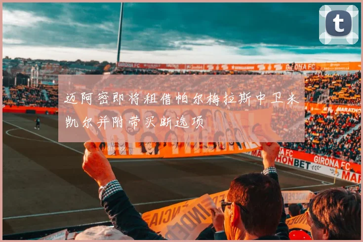 迈阿密即将租借帕尔梅拉斯中卫米凯尔并附带买断选项